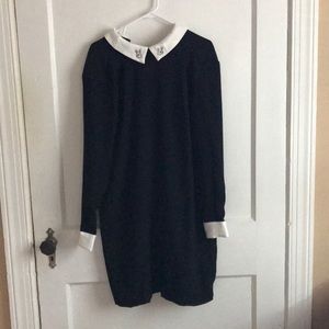 Victoria Beckham for Target Black Babydoll Dress M